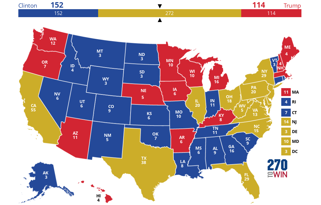 2024 Presidential Election Interactive Map