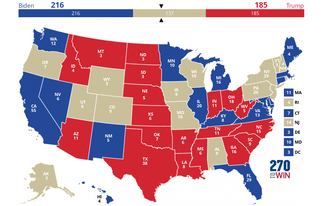 2024 Presidential Election Interactive Map