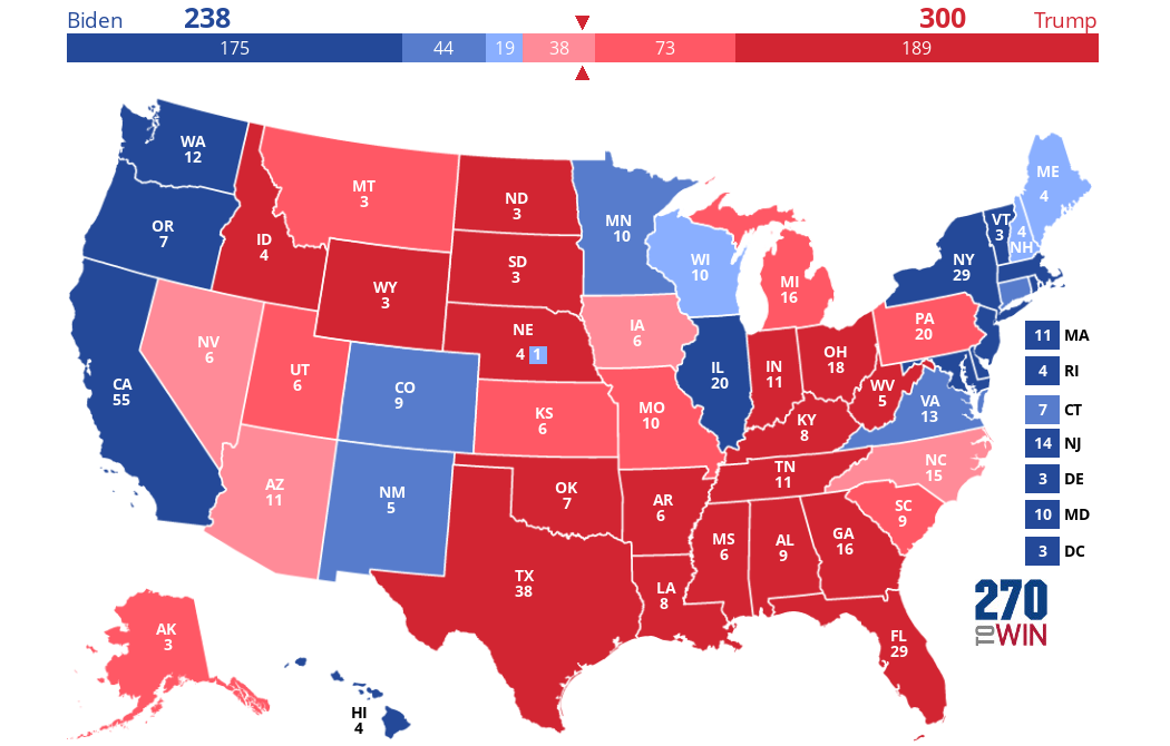 2025 Presidential Election Interactive Map