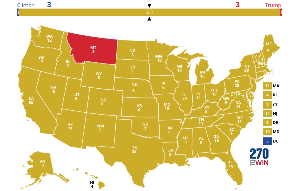 2024 Presidential Election Interactive Map