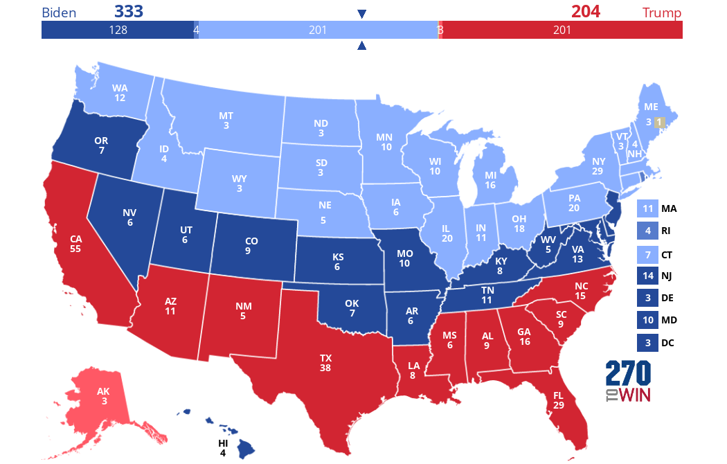 2024 Presidential Election Interactive Map