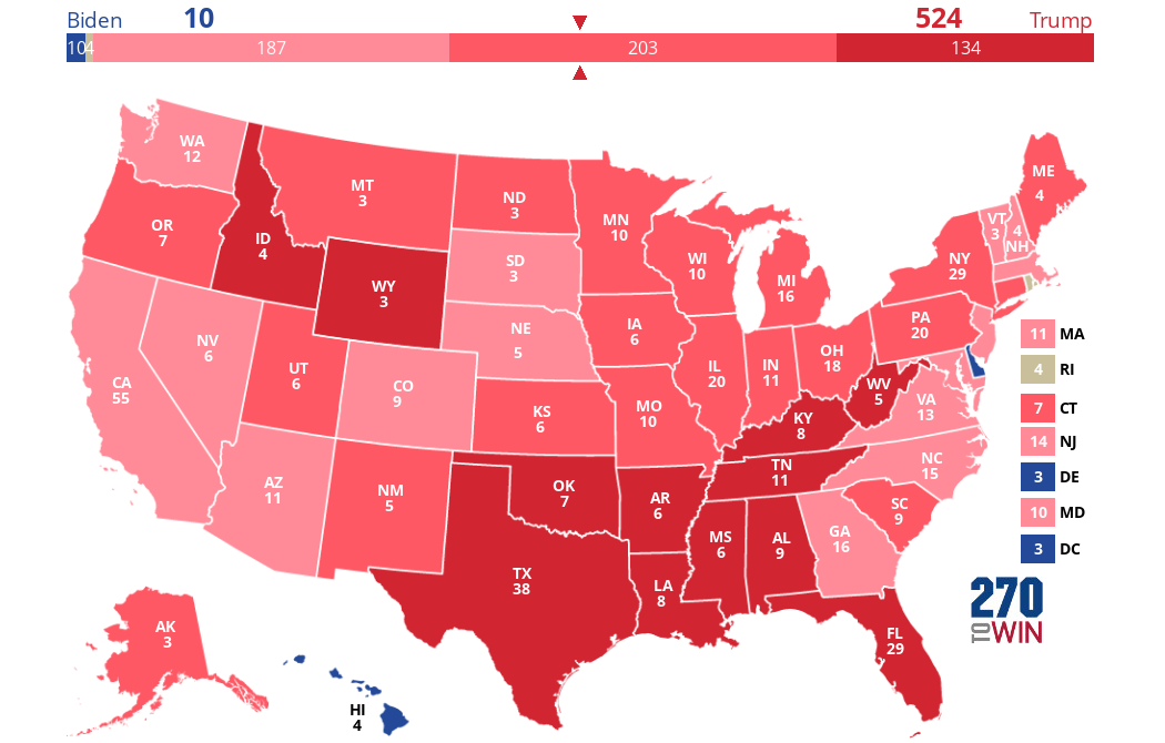2025 Presidential Election Interactive Map