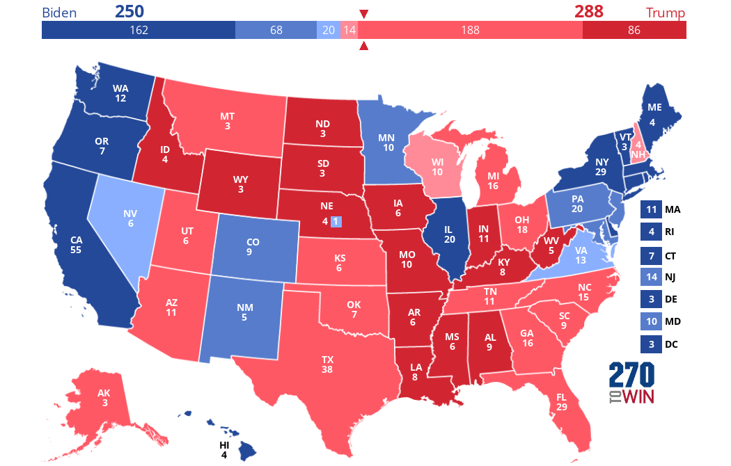 2024 Presidential Election Interactive Map