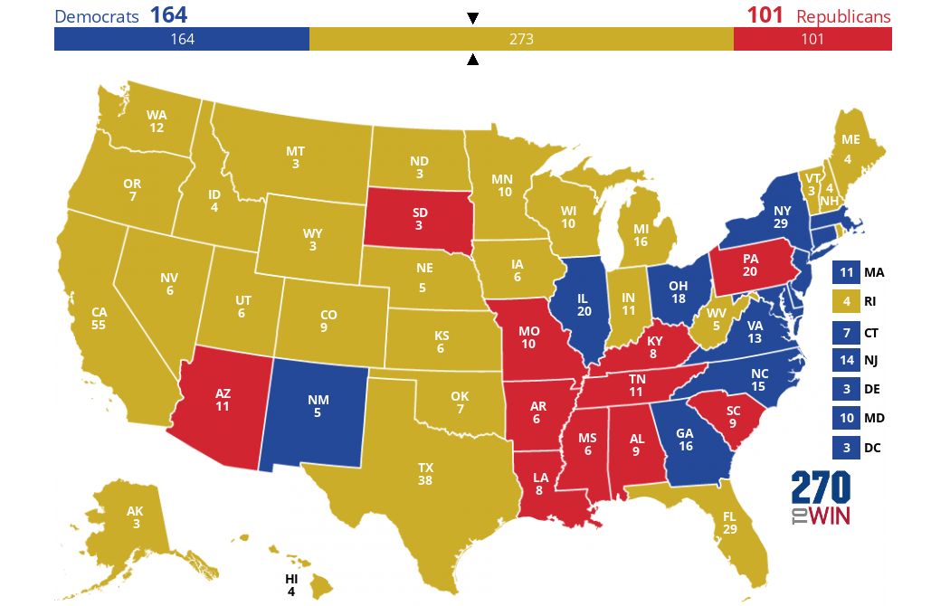 Usa Political Map 2024 Zelda Katrinka