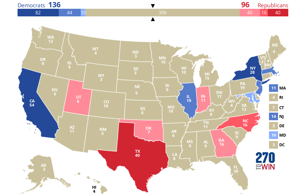 2024 Presidential Election Interactive Map