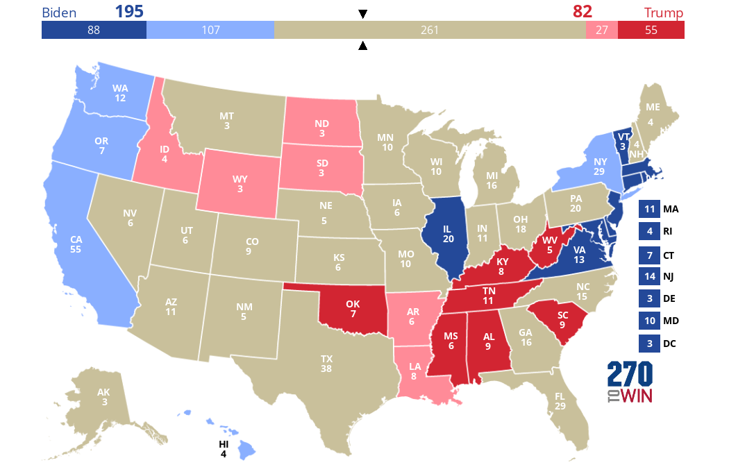 2025 Presidential Election Interactive Map