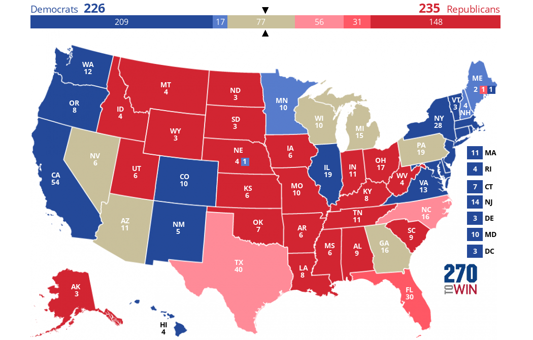 Elections Daily 2024 President Ratings