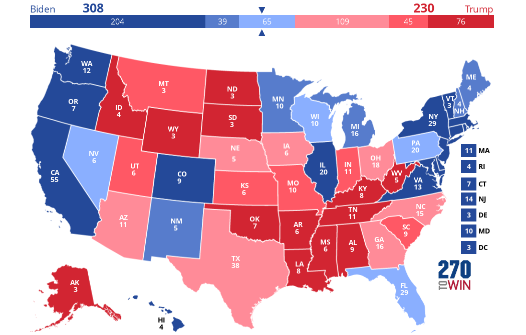 2024 Presidential Election Interactive Map