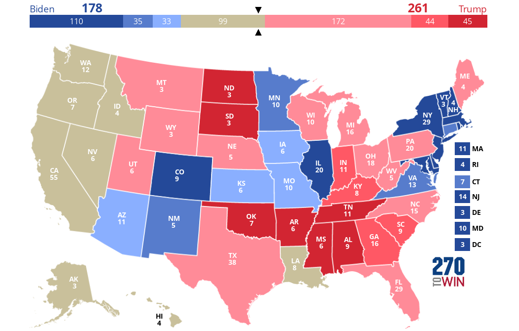 2024 Presidential Election Interactive Map