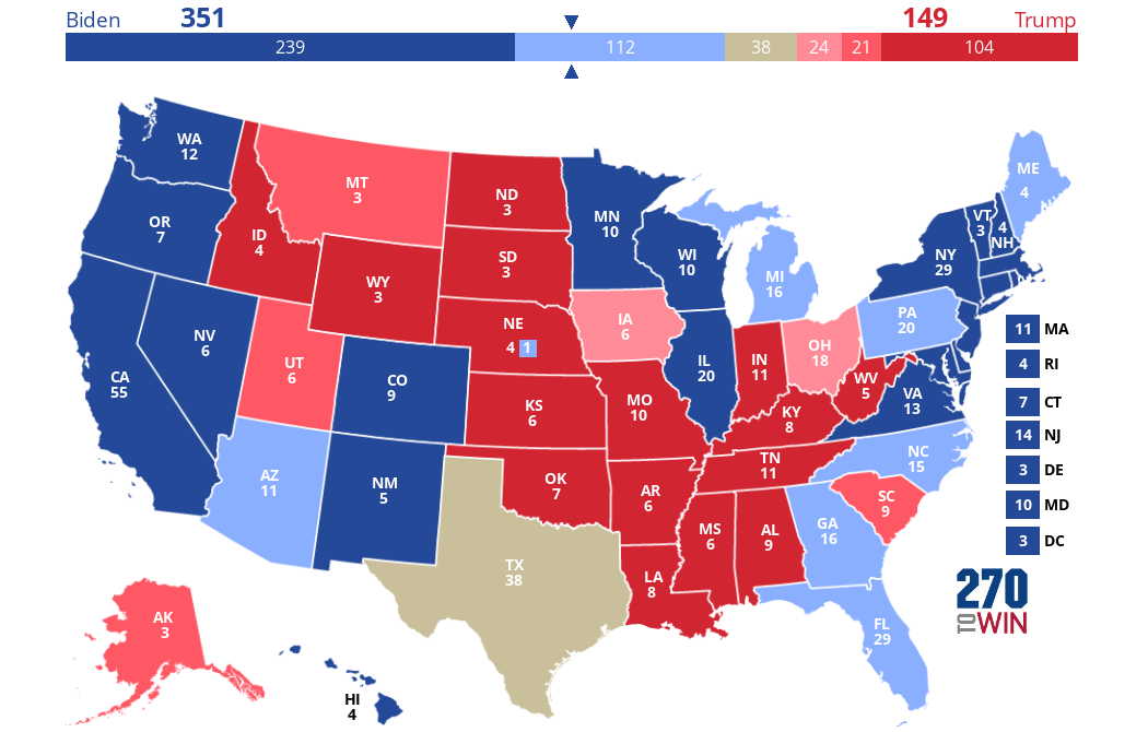 2024 Presidential Election Interactive Map