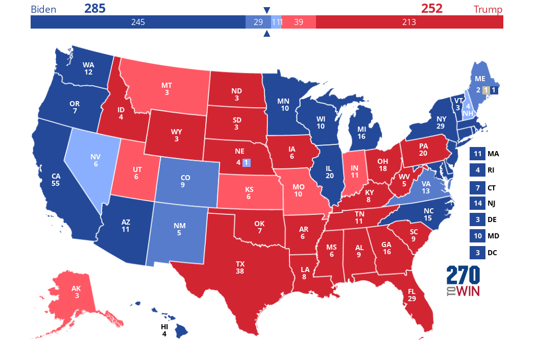 2024 Presidential Election Interactive Map