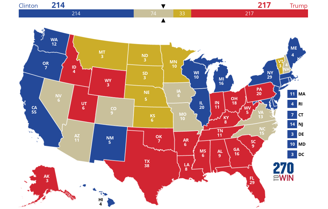 2025 Presidential Election Interactive Map