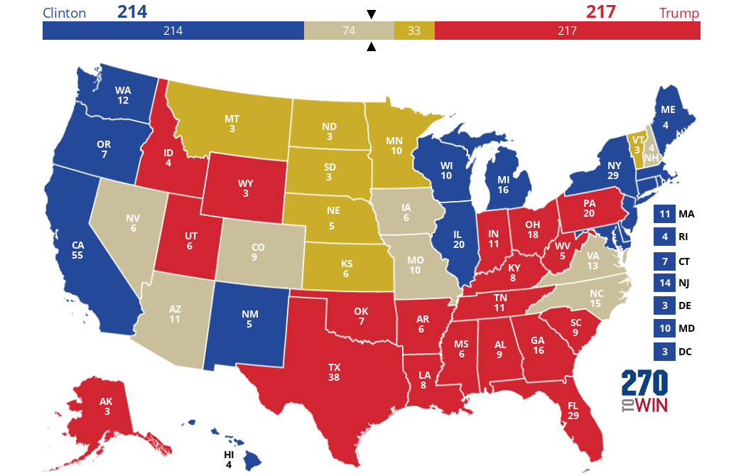 2024 Presidential Election Interactive Map