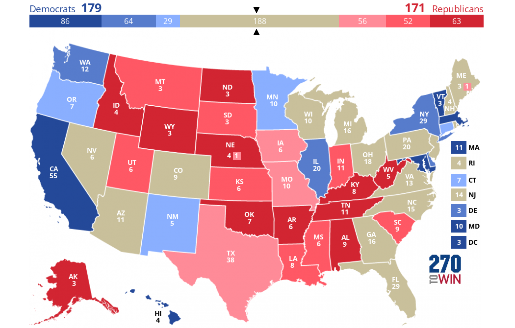 2024 Presidential Election Interactive Map