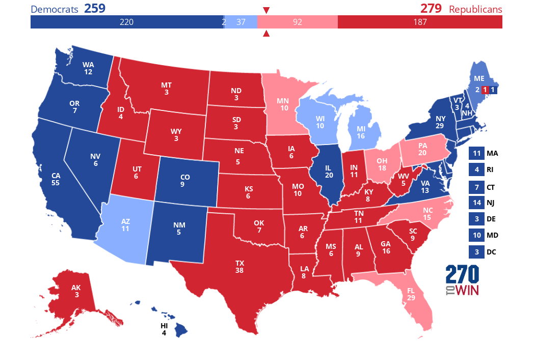New Polls Say Trump Is In Striking Distance In Swing States That Could