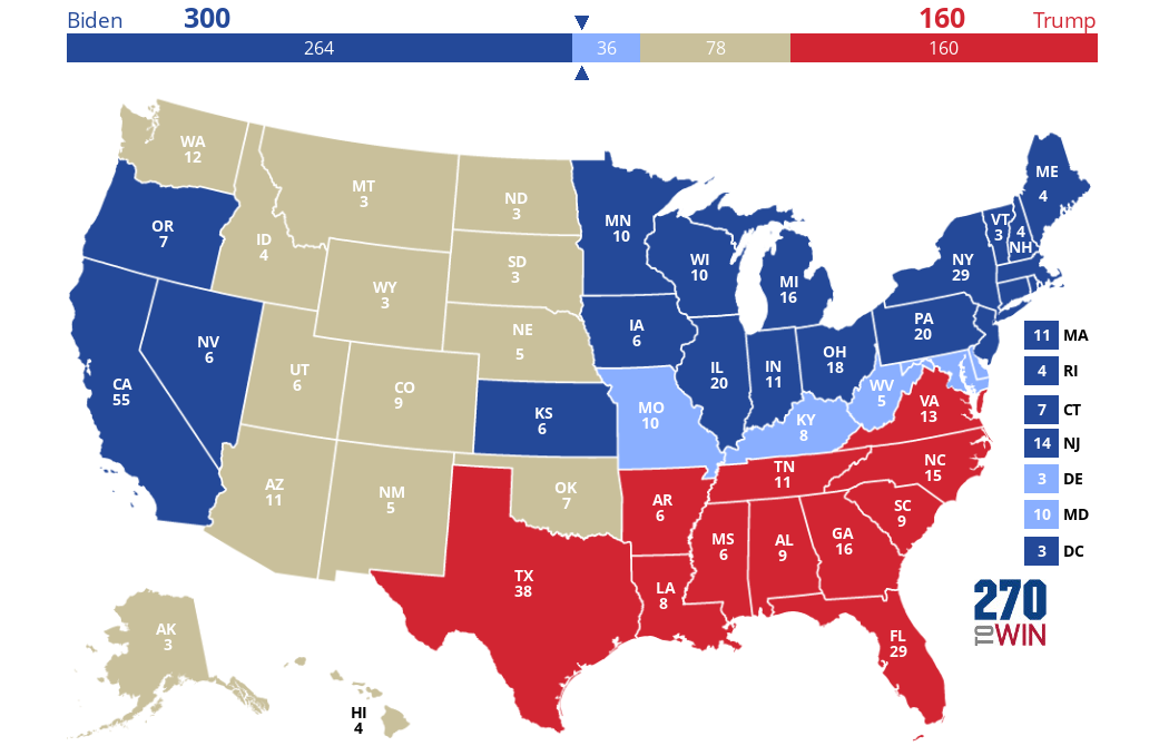 2025 Presidential Election Interactive Map