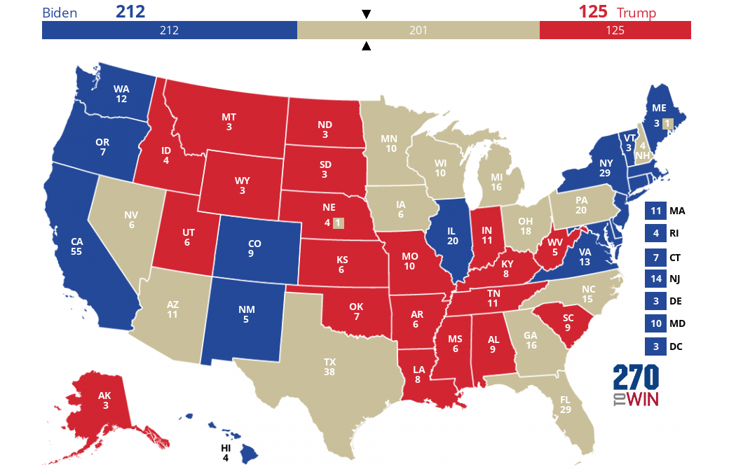 Gaat Trump weer winnen? Swing states in de Verenigde Staten beslissen over die uitkomst. 