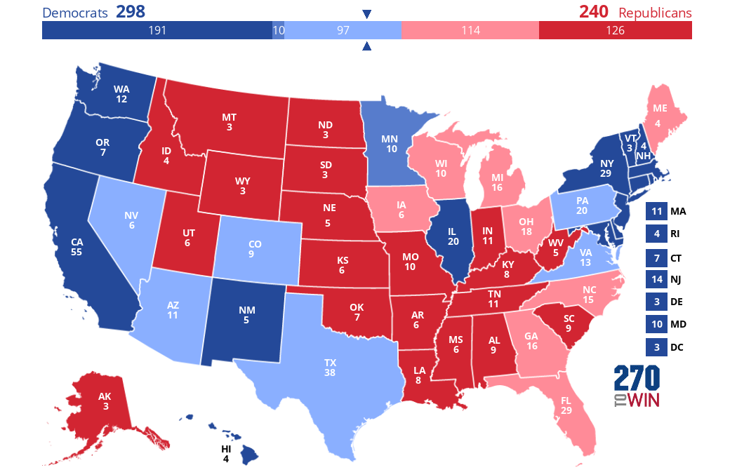 2025 Presidential Election Interactive Map