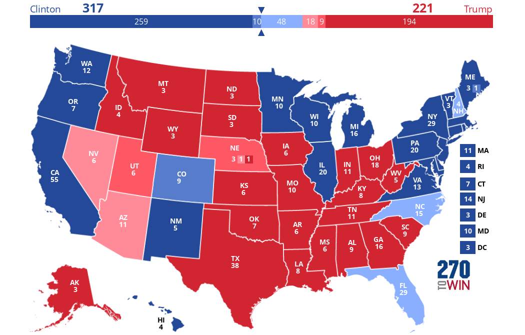2024 Presidential Election Interactive Map