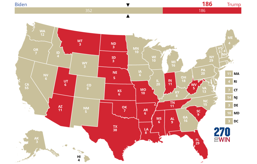 2024 Presidential Election Interactive Map