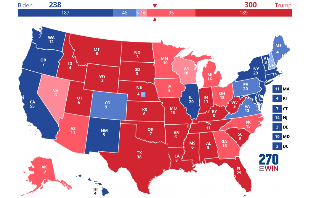 2024 Presidential Election Interactive Map