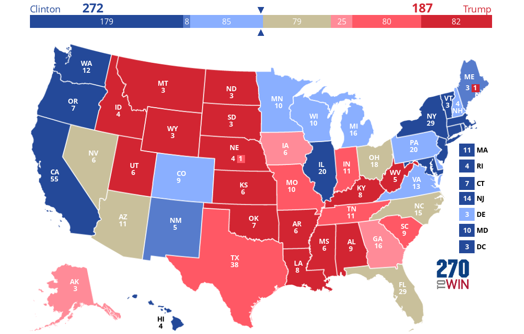 2024 Presidential Election Interactive Map