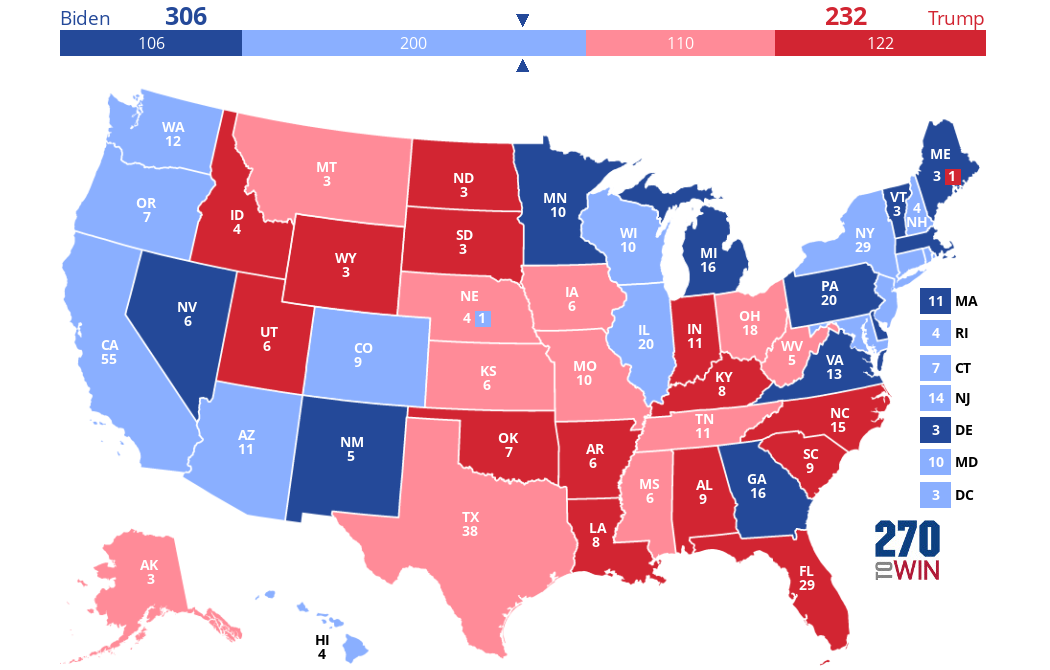 2024 Presidential Election Interactive Map AE0