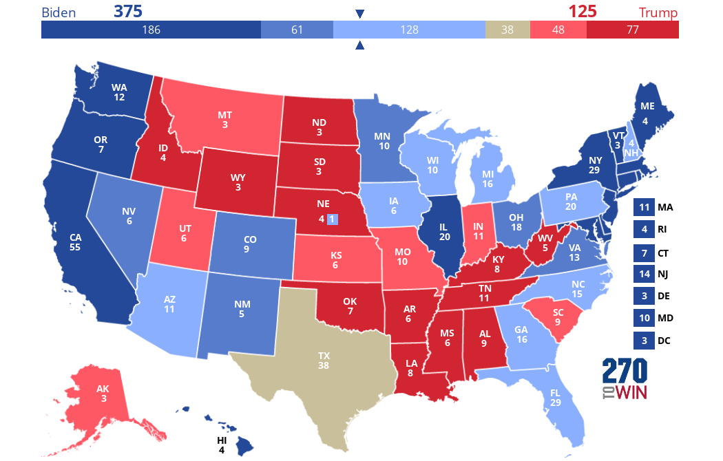 2024 Presidential Election Interactive Map