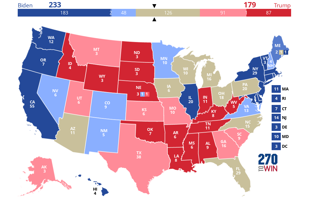 2024 Presidential Election Interactive Map