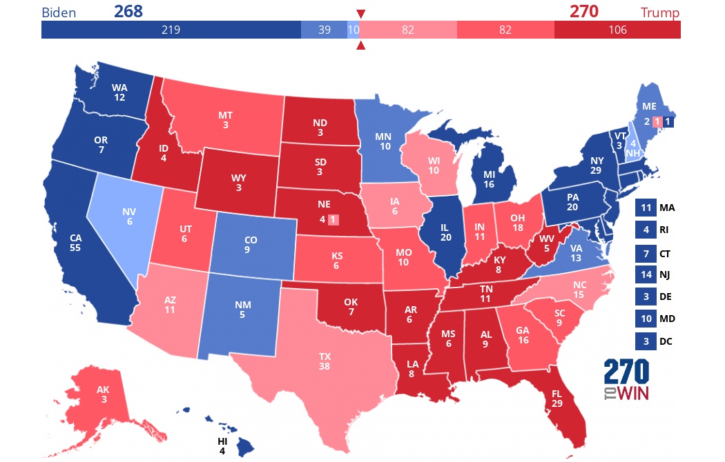 2024 Presidential Election Interactive Map