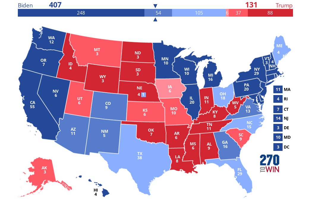 2024 Presidential Election Interactive Map