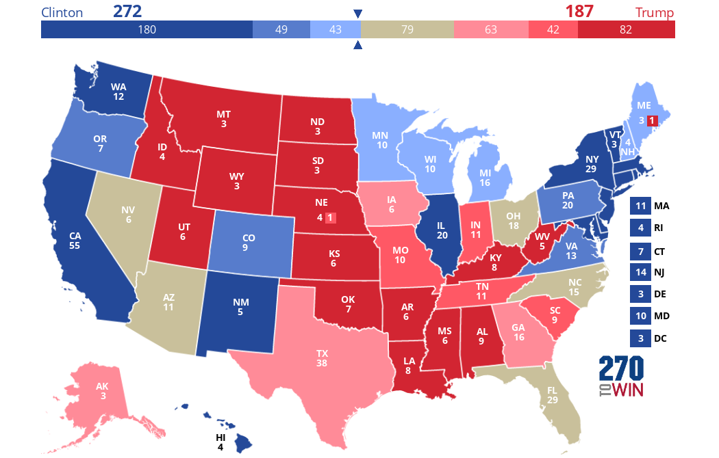 2024 Presidential Election Interactive Map