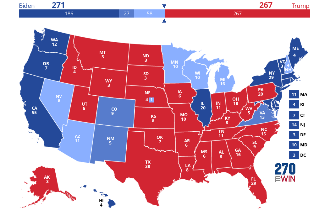 2024 Presidential Election Interactive Map