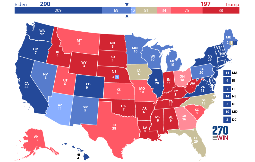 2024 Presidential Election Interactive Map