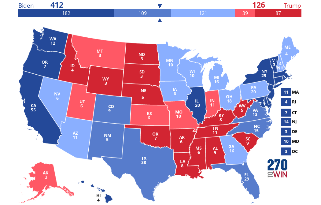 2024 Presidential Election Interactive Map