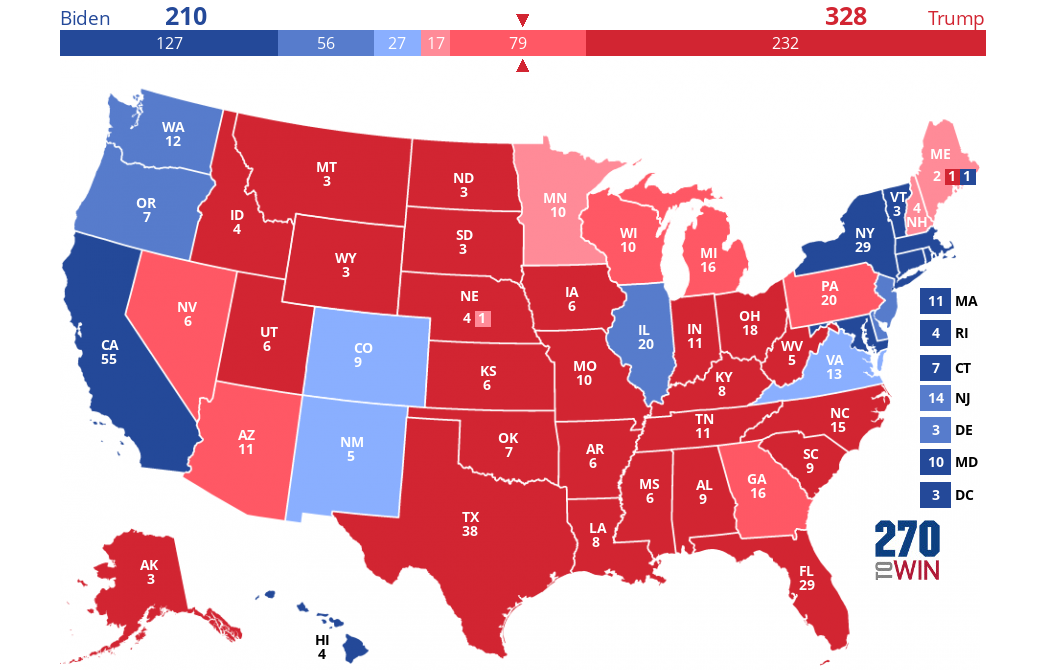 2024 Presidential Election Interactive Map