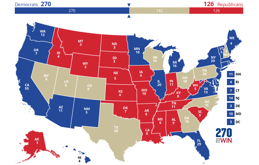 2024 Presidential Election Interactive Map