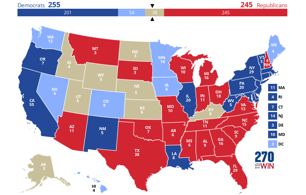 2024 Presidential Election Interactive Map