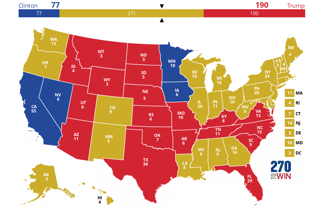 2024 Presidential Election Interactive Map