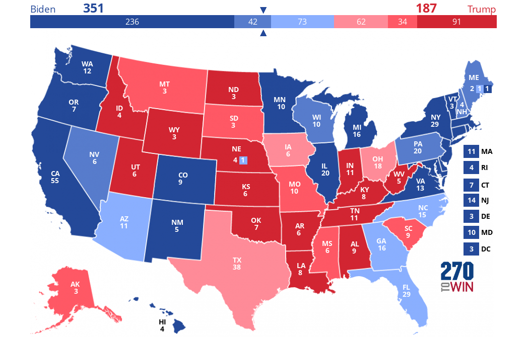 2024 Presidential Election Interactive Map