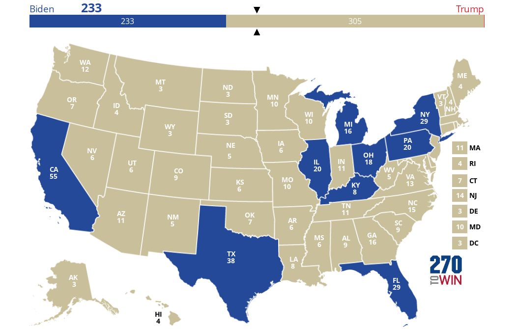 2024 Presidential Election Interactive Map