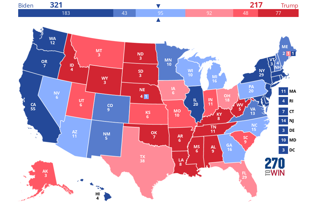 Sabato's Crystall Ball Map