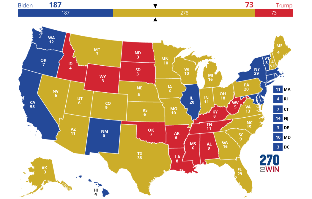 2024 Presidential Election Interactive Map
