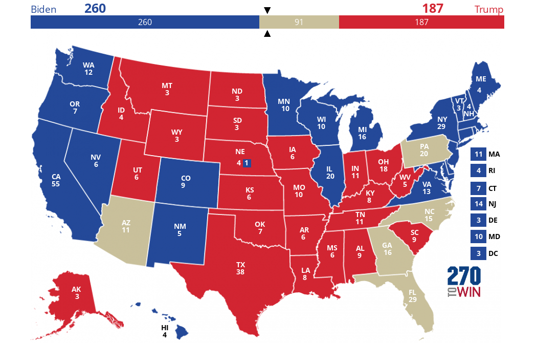 2024 Presidential Election Interactive Map