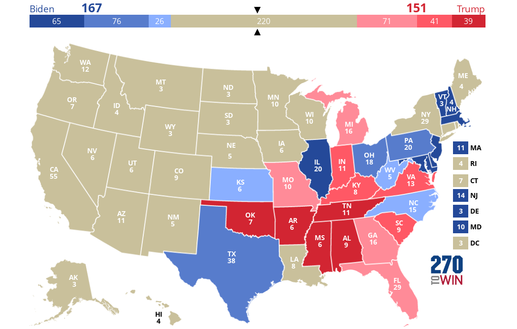 2024 Presidential Election Interactive Map