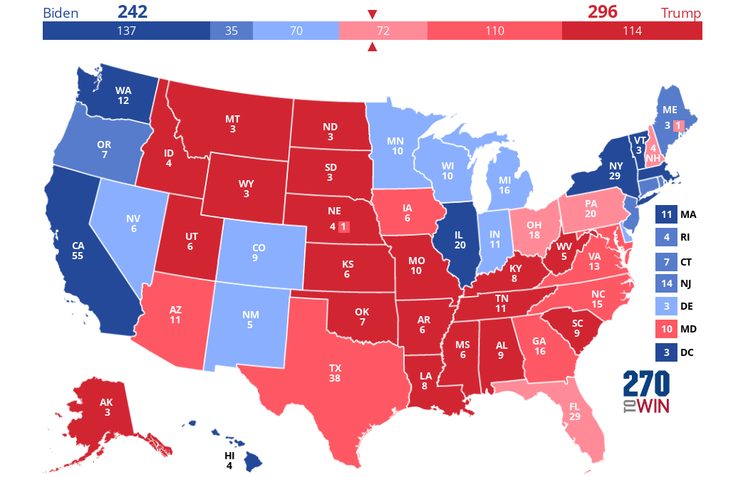 2025 Presidential Election Interactive Map