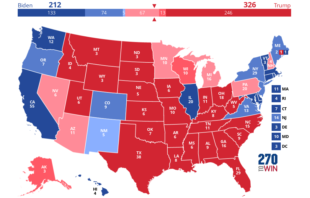 2025 Presidential Election Interactive Map