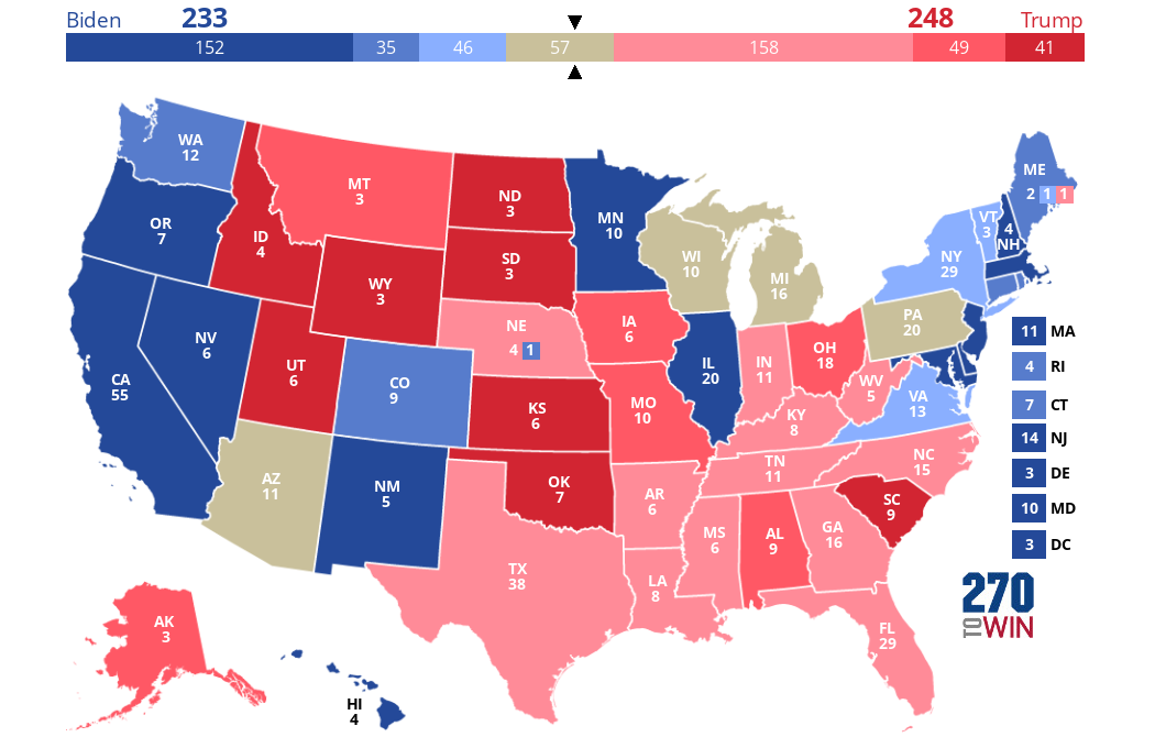 2025 Presidential Election Interactive Map