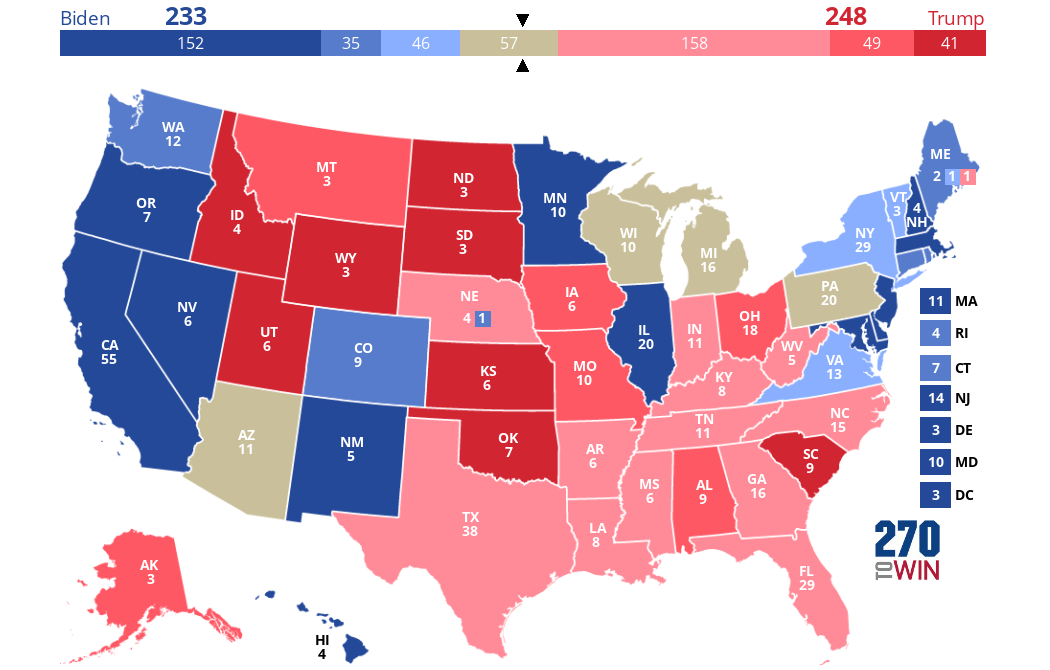 2024 Presidential Election Interactive Map