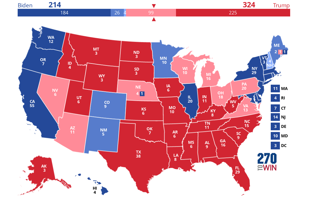 2025 Presidential Election Interactive Map